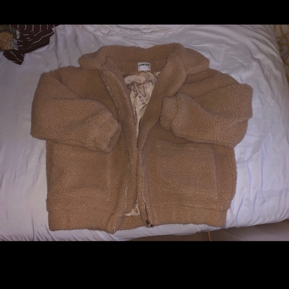 Tan Puffy Jacket